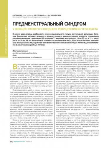 Определение и причины предменструального синдрома