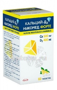Кальций сандоз форте таблетки шипучие