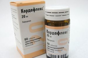 Инструкция по применению таблеток кордафлекс — при каком давлении и как принимать?
