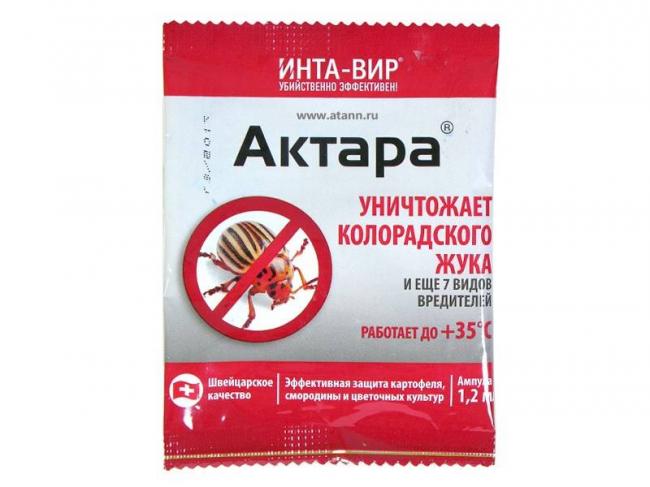 Актара от колорадского жука