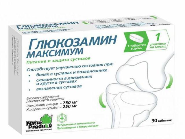 Глюкозамин гидрохлорид: инструкция по применению