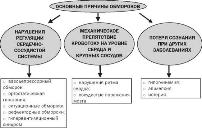 Первая неотложная помощь при обмороке: алгоритм
