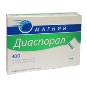 Магний диаспорал (magnesium diasporal) 300. цена, инструкция по применению, аналоги