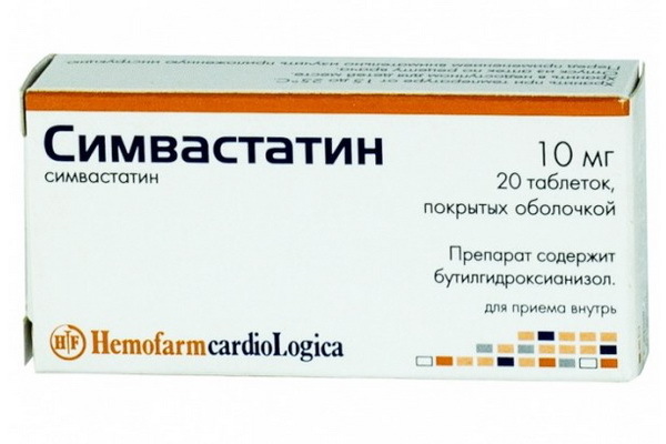 Симвастатин — инструкция по применению, цена, аналоги и отзывы