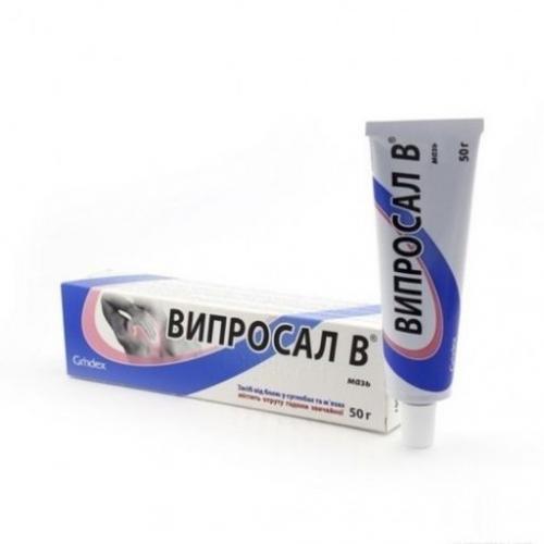 Випросал мазь. инструкция по применению, цена, аналоги, отзывы