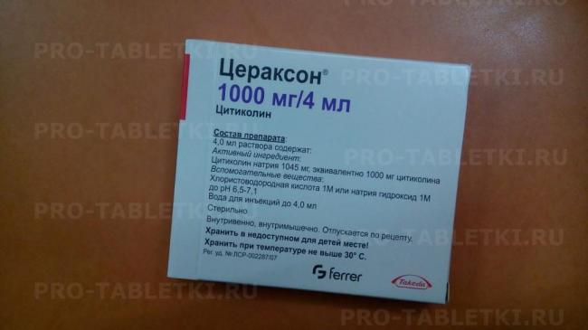 Цераксон (цитиколин)