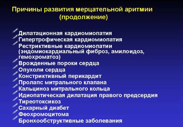 Аритмия сердца - причины, симптомы и лечение