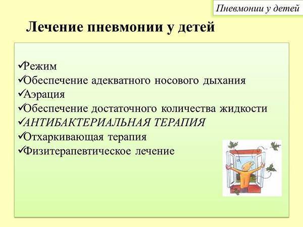 Пневмония — симптомы у детей с температурой
