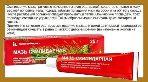 Разогревающие мази при бронхите