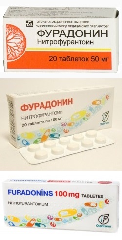 Фурадонин таблетки