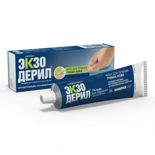 Экзодерил: использование лекарства при грибке