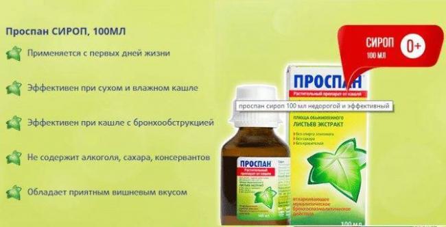 Аналоги лекарства проспан