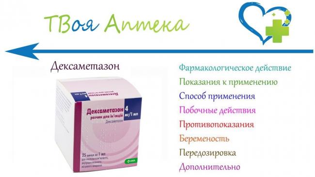 Отзывы о препарате дексазон