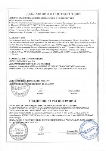 Беродуал аэрозоль для ингаляций: инструкция по применению, цена, отзывы, аналоги