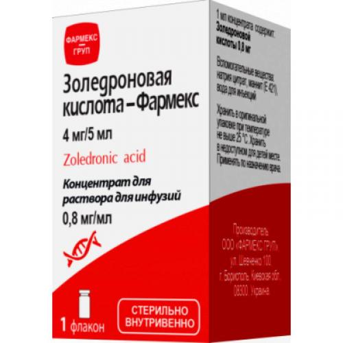 Акласта, зомета (золедроновая кислота)