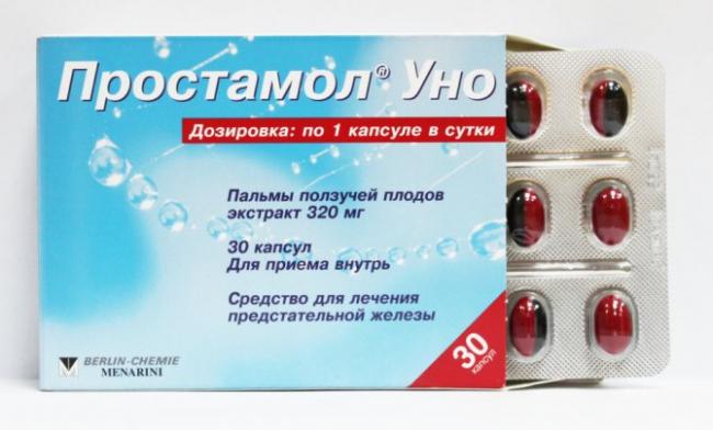 Простамол уно от чего. препарат «простамол уно» показания к применению
