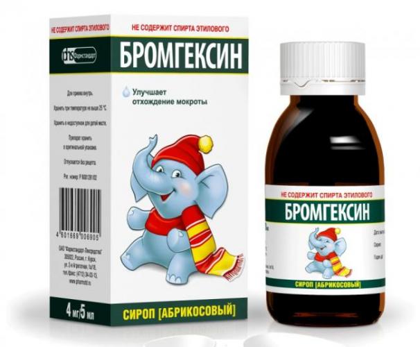Микстура от кашля для детей сухая