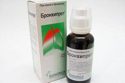 Сироп с плющом от кашля