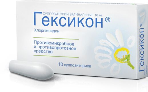 Аналог суппозиториев вагинальных хлоргексидин