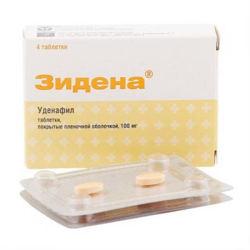 Чем хорош препарат «зидена» на основе уденафила
