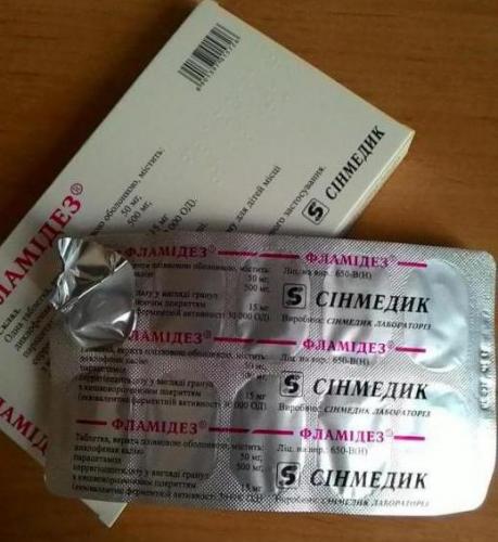 Описание и способ применения препарата фламидез