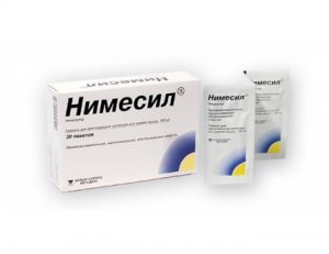 Нимесулид: состав, форма выпуска, показания к применению, противопоказания, побочные реакции