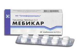 Мебикар: инструкция по применению, цена и отзывы врачей