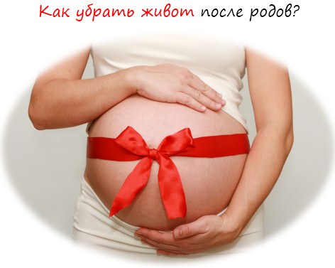 Как убрать живот после кесарева сечения, похудеть