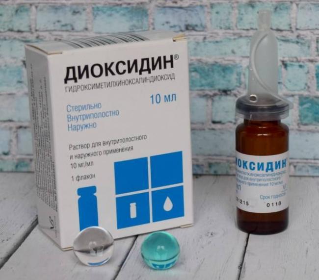 Применение Диоксидина для ингаляций небулайзером