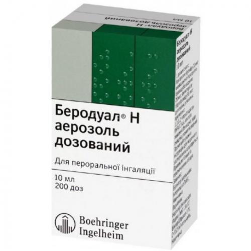 Беродуал аэрозоль для ингаляций: инструкция по применению, цена, отзывы, аналоги