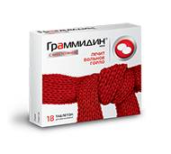 Граммидин (grammidin) таблетки для рассасывания. инструкция по применению для детей, взрослых, цены