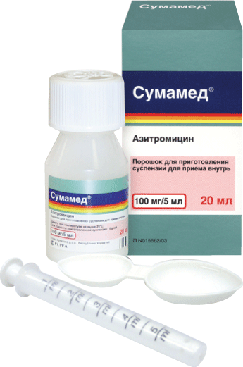 Сумамед при бронхите