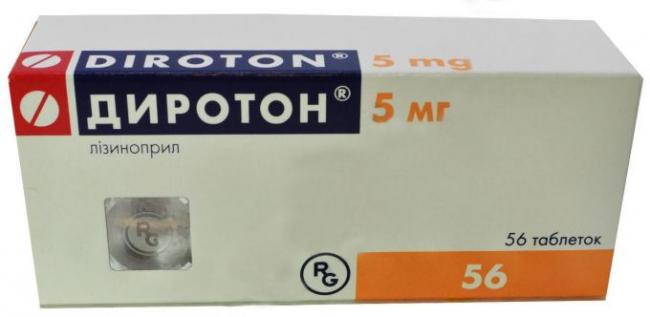 От чего помогает «диротон»? инструкция по применению
