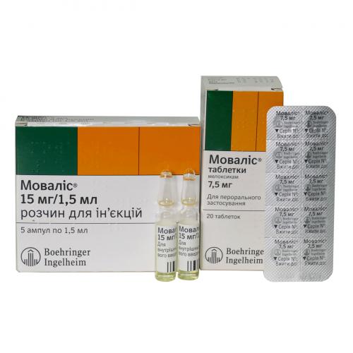 Мовалис — инструкция по применению