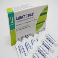 От чего назначают свечи анестезол: инструкция по применению