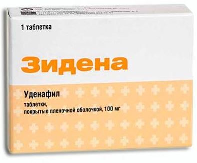 Чем хорош препарат «зидена» на основе уденафила