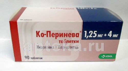 Отзывы кардиологов о препарате ко-перинева и его инструкция по применению