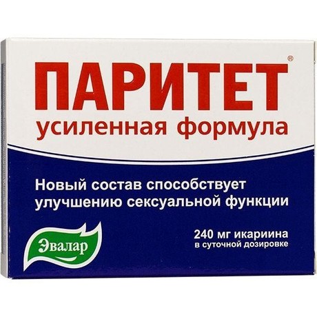 Препарат для поддержания потенции «паритет»