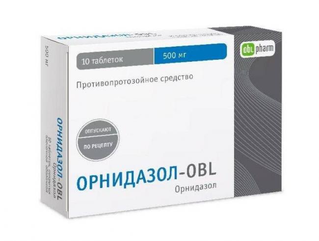 Орнидазол Ornidazol инструкция по применению