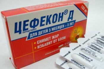 Как пользоваться детскими свечами цефекон д