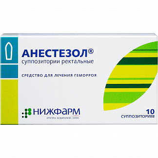 Как применять свечи анестезол при геморрое