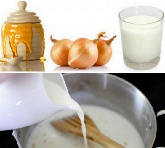 Народные средства от кашля с медом