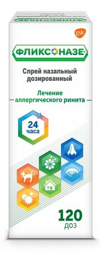 Спрей назальный 60 и 120 доз фликсоназе: инструкция по применению
