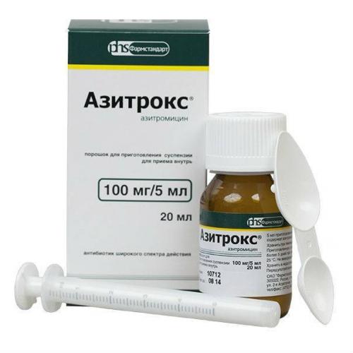 Азитромицин инструкция по применению капсулы по 250 мг детям 6 лет