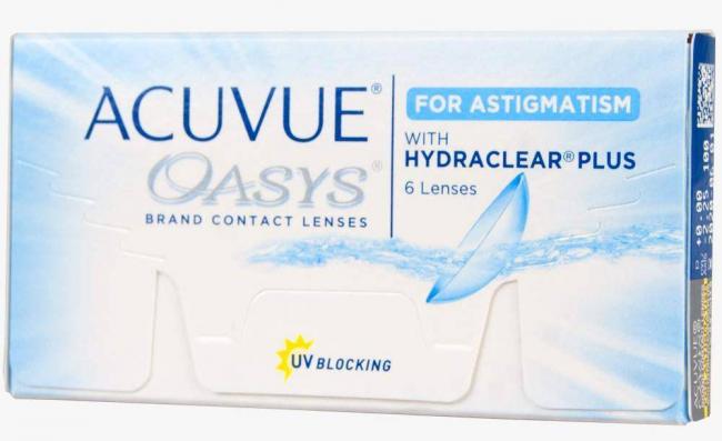 Acuvue oasys с технологией hydraclear plus