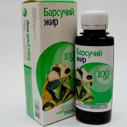Лечим кашель барсучьим жиром детям