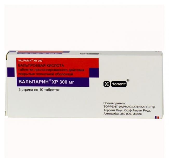 Вальпроевая кислота
(valproic acid)