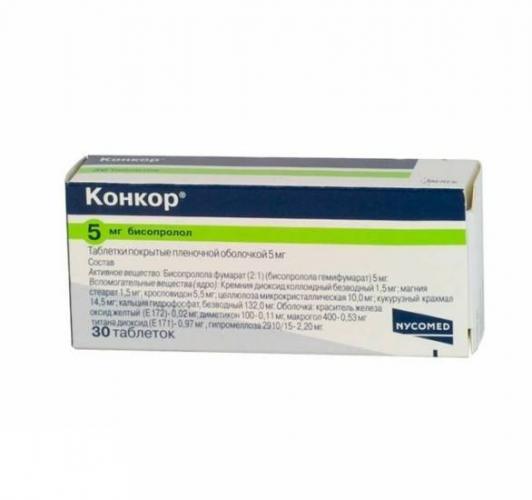 Конкор кор – инструкция по применению, 2,5 мг, цена, отзывы, аналоги