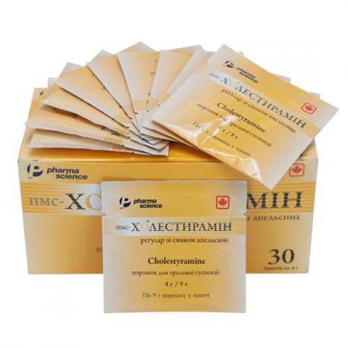 Секвестранты желчных кислот (ионообменные смолы) для снижения уровня холестерина