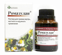 Аналог раствора ромазулан